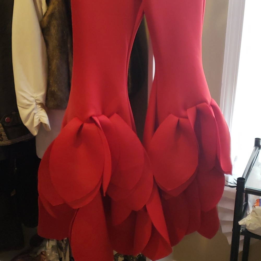Akira flower petal pants